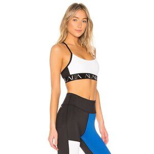 ALALA Crest T Back Sports Bra in White XSmall new Womens Cropped Tank Top